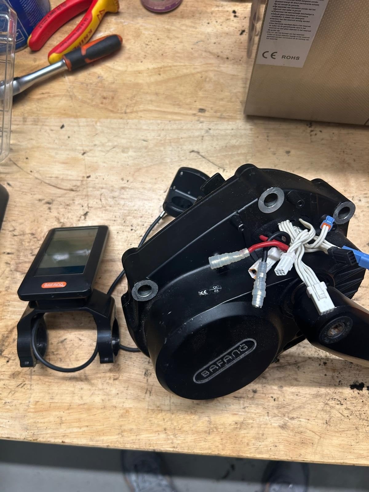 Bafang display en middenmotor, Ophalen of Verzenden