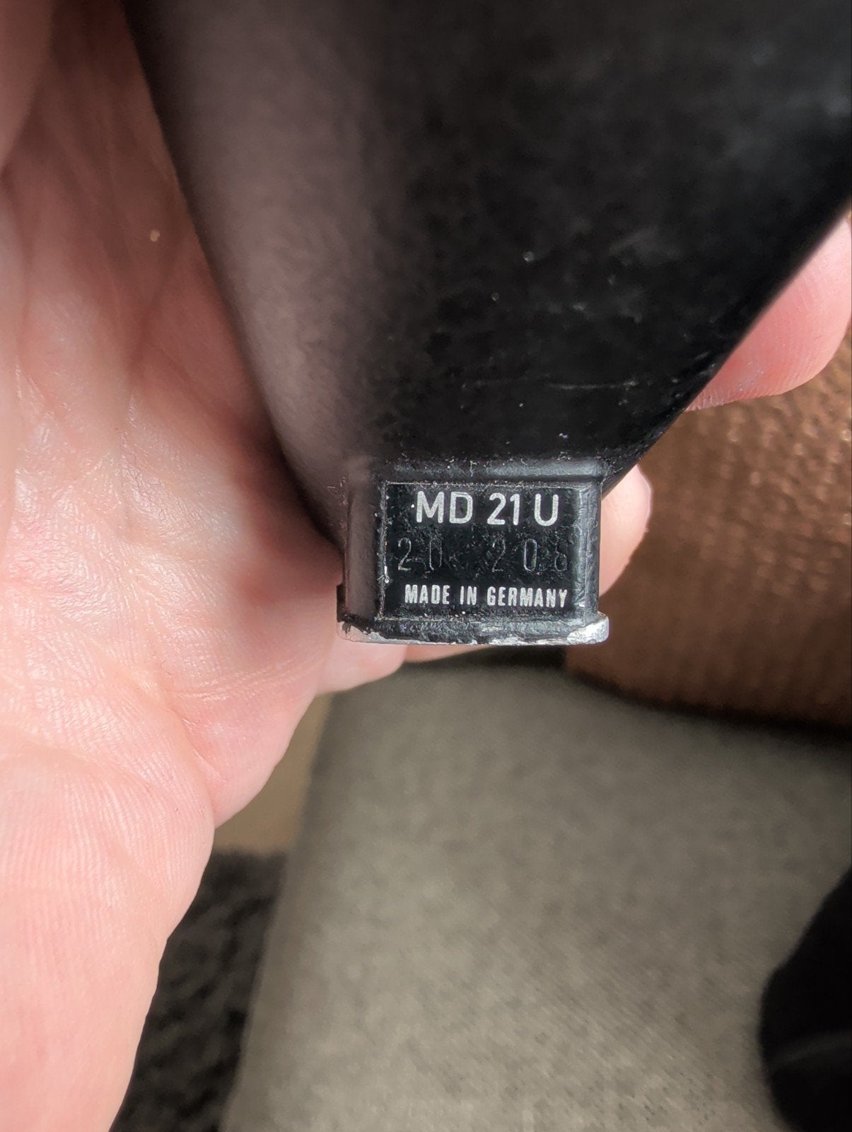 Sennheiser MD 21 U Vintage Microfoon - Made in Germany, Ophalen of Verzenden
