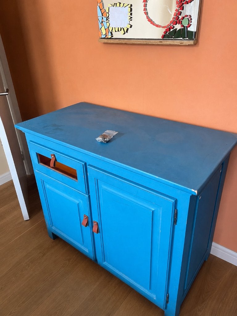 Blauwe kast/commode gratis!, Ophalen
