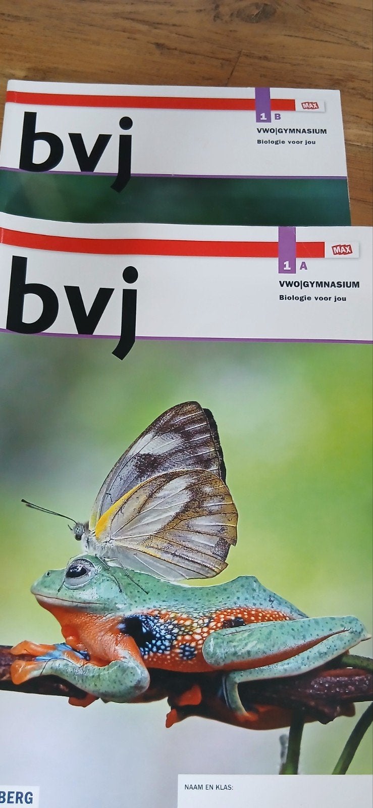 BVJ Biologie voor jou VWO/Gymnasium 1A en 1B, VWO, Malmberg, Biologie, Ophalen of Verzenden