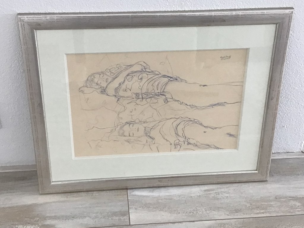 Schilderij, Ophalen, Overige stijlen, Portret of Personen, Tekening