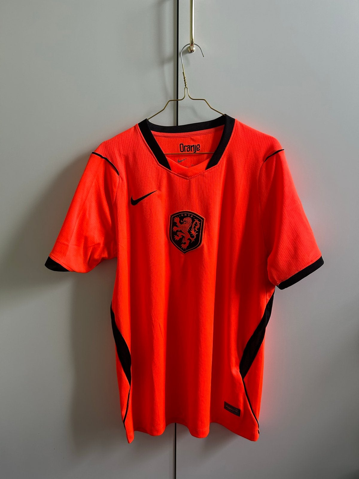 Nike Oranje Thuisshirt - Maat M, Maat M, Ophalen of Verzenden, Zo goed als nieuw, Shirt