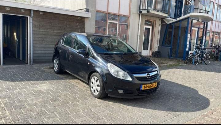 Te Koop Opel Corsa  1.2 Enjoy, Auto's, Zwart, Overige kleuren, Particulier, Corsa