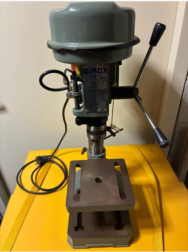 Kolomboormachine Sirox Ch3 230 volt Industrial Bench Press, Ophalen, Zo goed als nieuw, Kolomboormachine