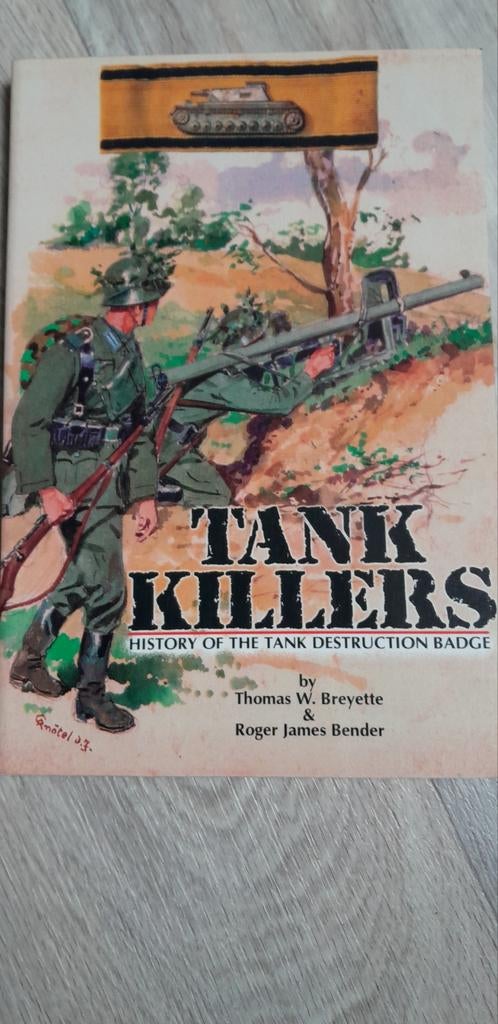 Boekje Tank killers, Boeken, Roger James Bender, Ophalen of Verzenden, Landmacht, Tweede Wereldoorlog