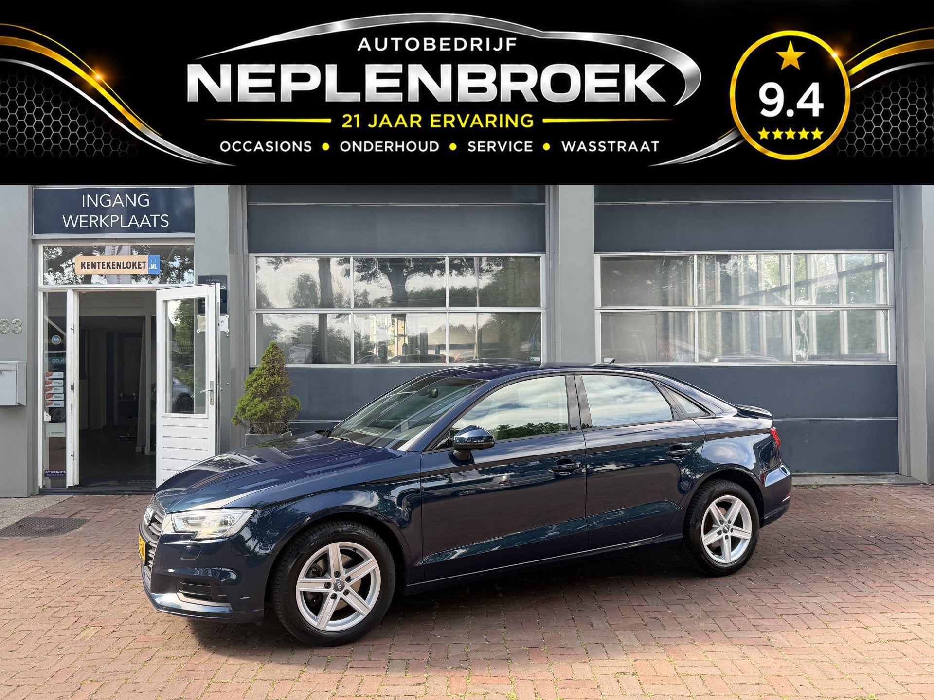 Audi A3 Limousine 1.0 TFSI Design Pro Line Bj 2017 Navi,Crui, Auto's, Audi, Voorwielaandrijving, 1160 kg, Gebruikt, Euro 6