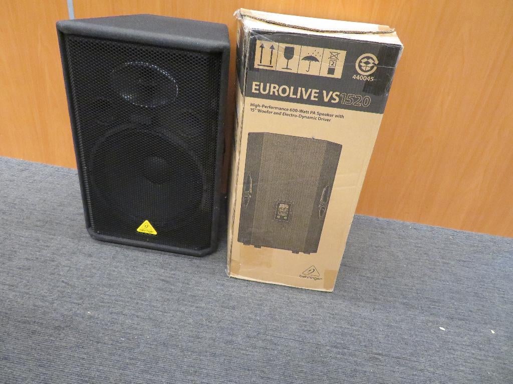 Behringer Eurolive VS1520 | Pawn Eindhoven, Gebruikt, 120 watt of meer, Front, Rear of Stereo speakers, Ophalen