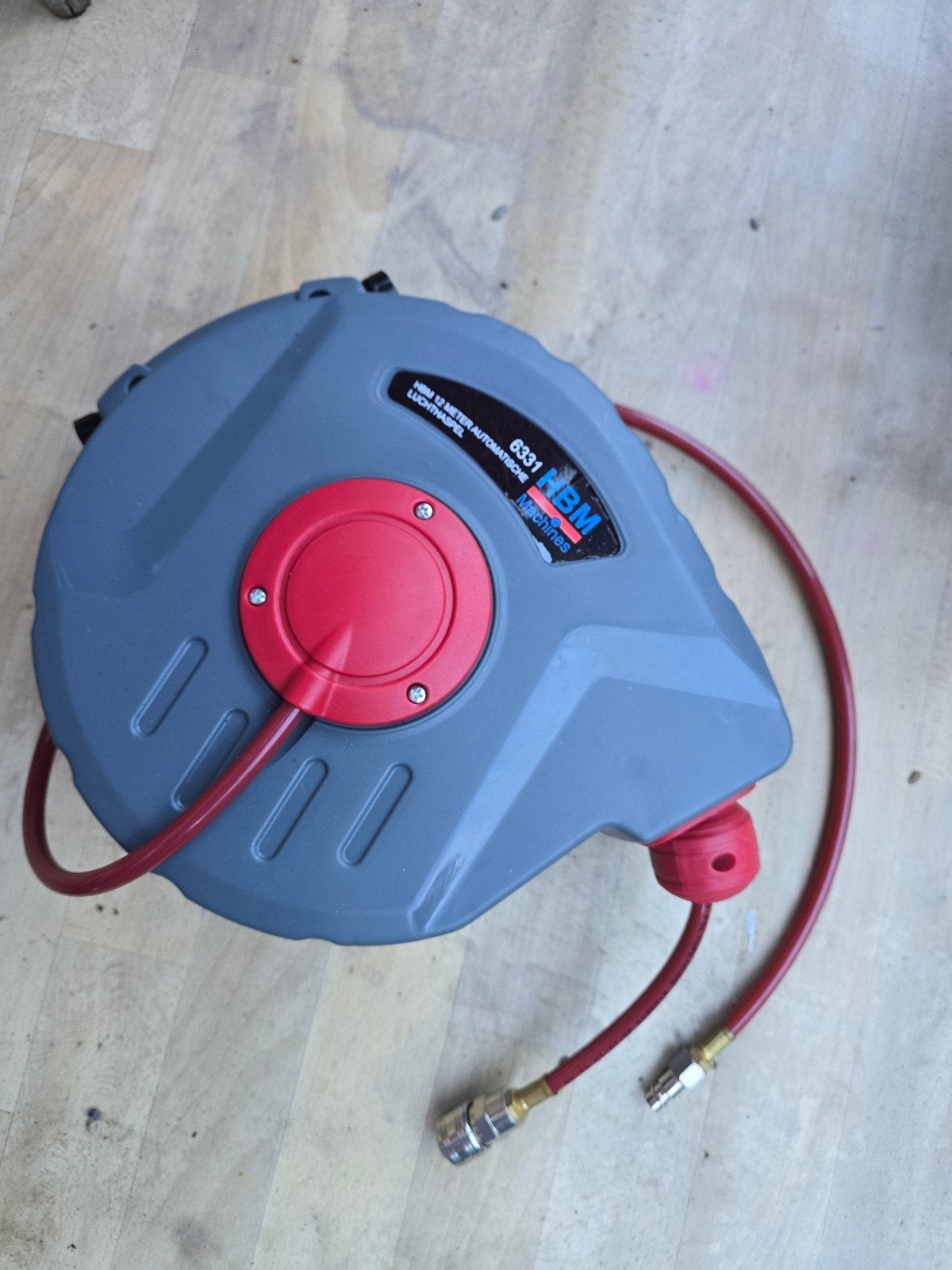 HBM Automatische Luchtslanghaspel met Ophangbeugel, Ophalen of Verzenden, Nieuw