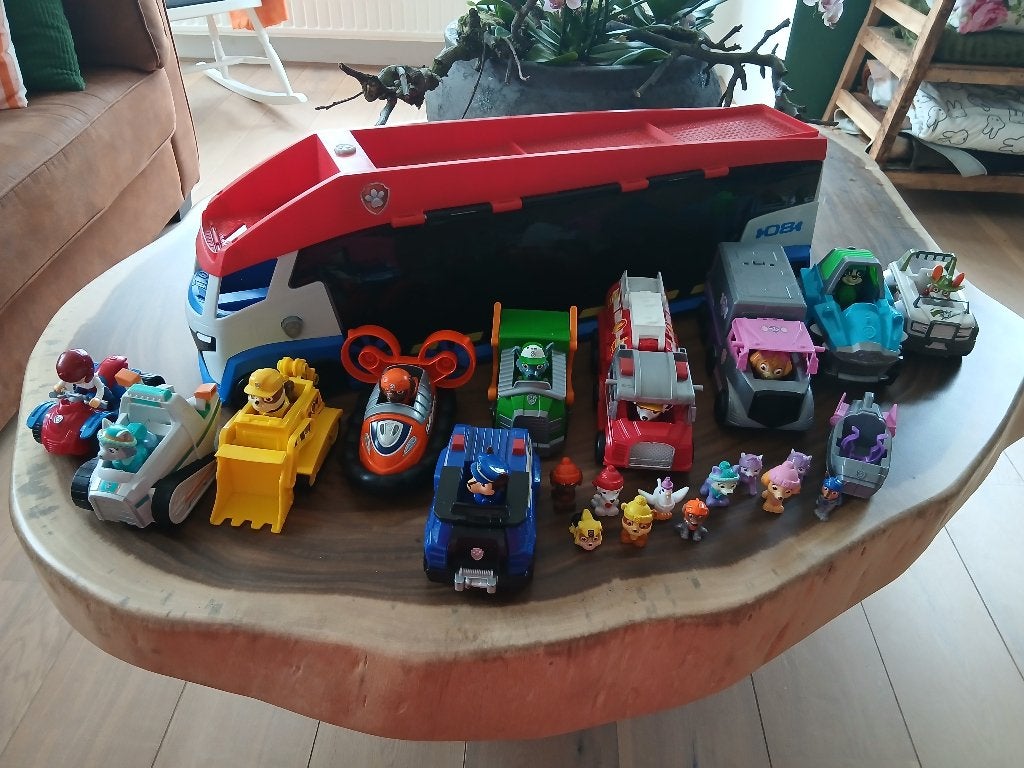 Paw patrol, Ophalen, Gebruikt