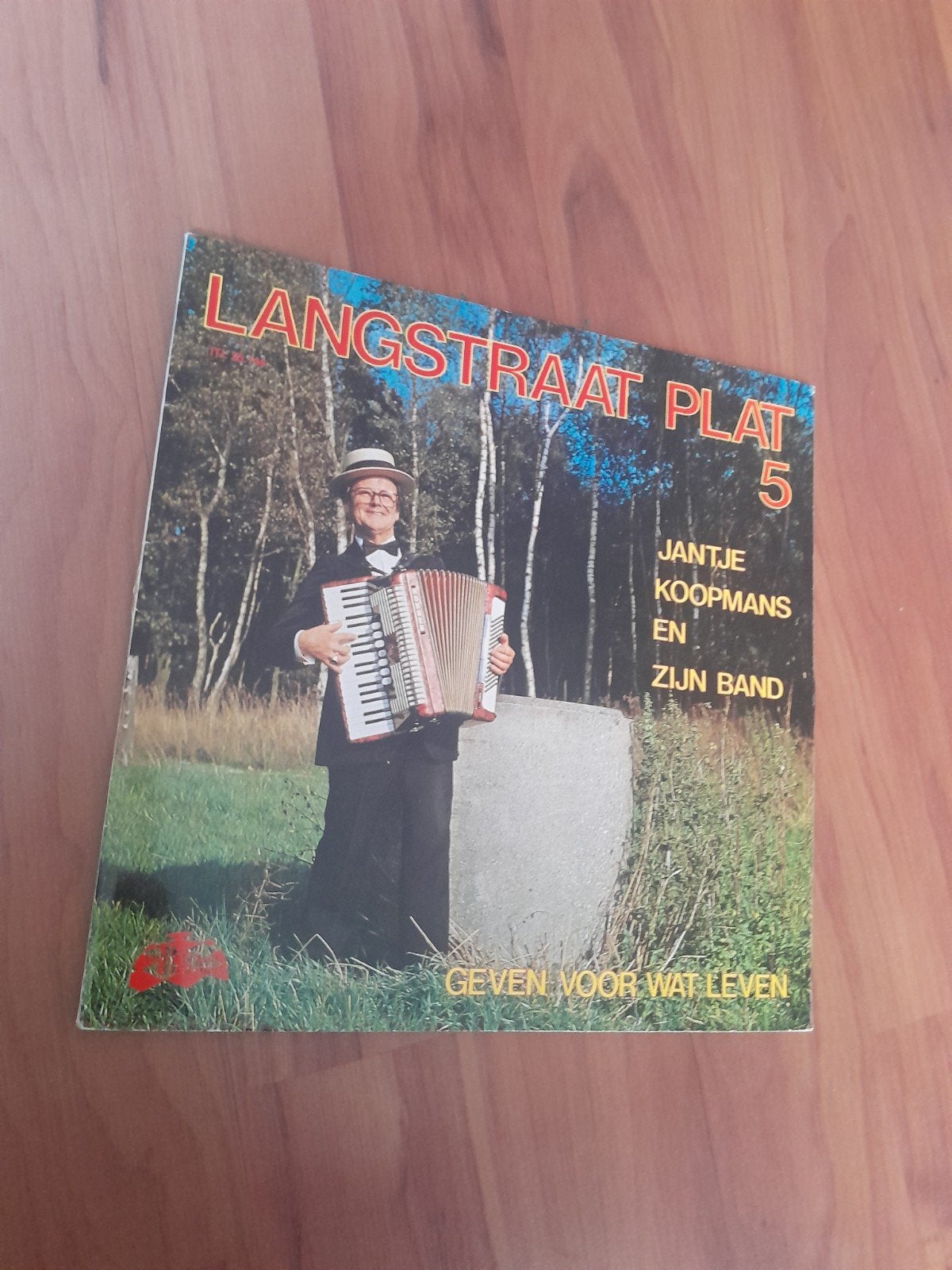 Jantje Koopmans en zijn band, Ophalen of Verzenden, Gebruikt, 12 inch, Levenslied of Smartlap