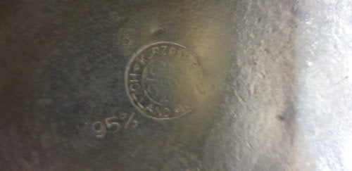 tinnen asbak, kurz tiel, Ophalen of Verzenden, 'T Olde Gre-j, Info@toldegrej.nl, Endepoelstraat 20f Didam