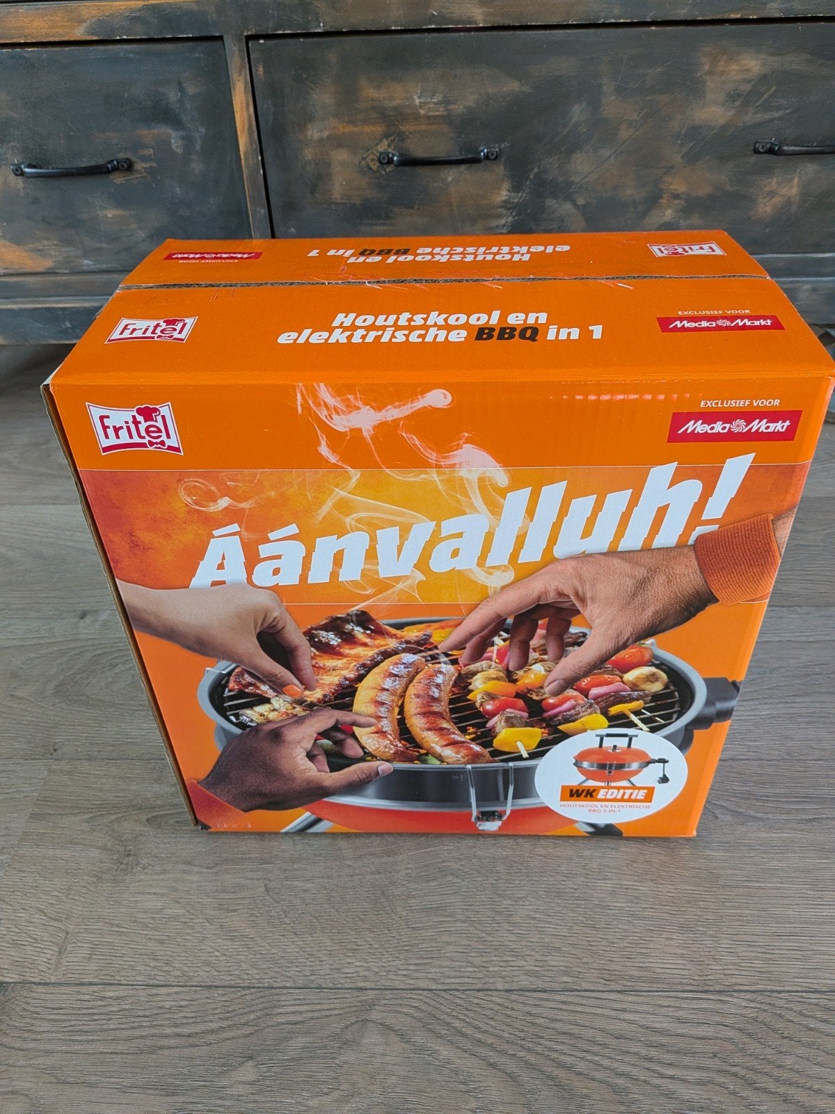 Nieuw in doos: Fritel WK 2026 Houtskool & Elektrische BBQ, Ophalen of Verzenden, Nieuw, Fritel
