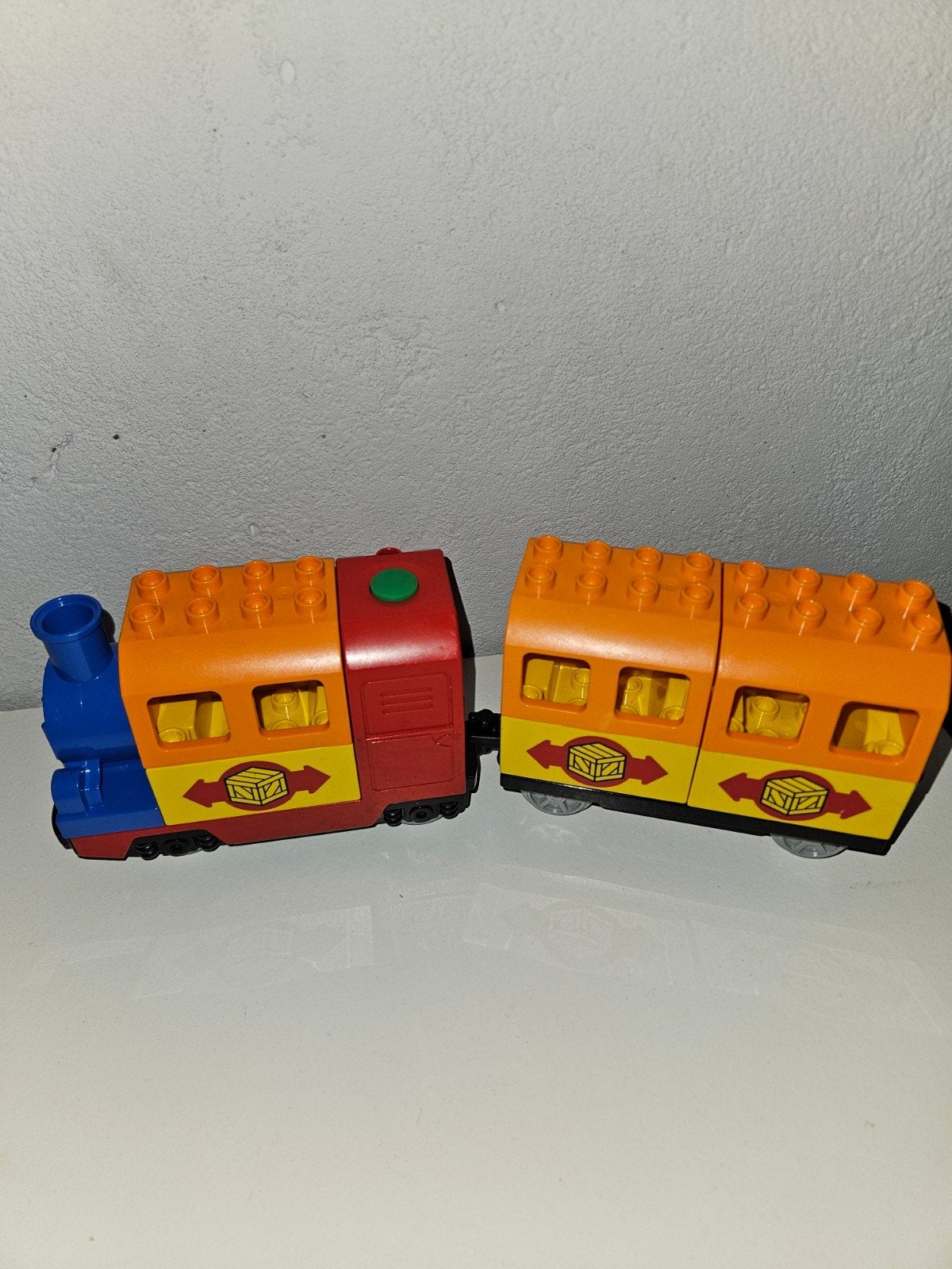 Duplo 3 elektrische treinen, Kinderen en Baby's, Speelgoed | Duplo en Lego, Ophalen of Verzenden, Zo goed als nieuw, Duplo