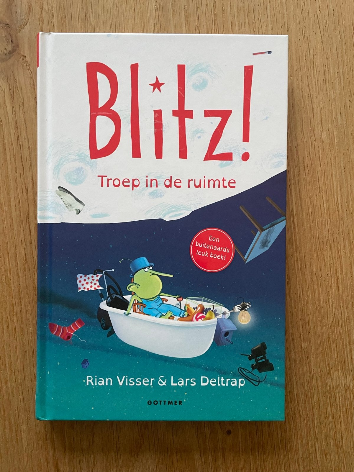 Blitz! Troep in de ruimte - Rian Visser & Lars Deltrap, Ophalen of Verzenden, Nieuw, Fictie algemeen