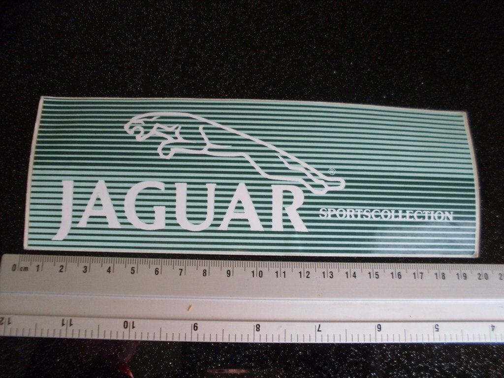 sticker Jaguar sportscollection logo, Verzenden, Zo goed als nieuw, Merk