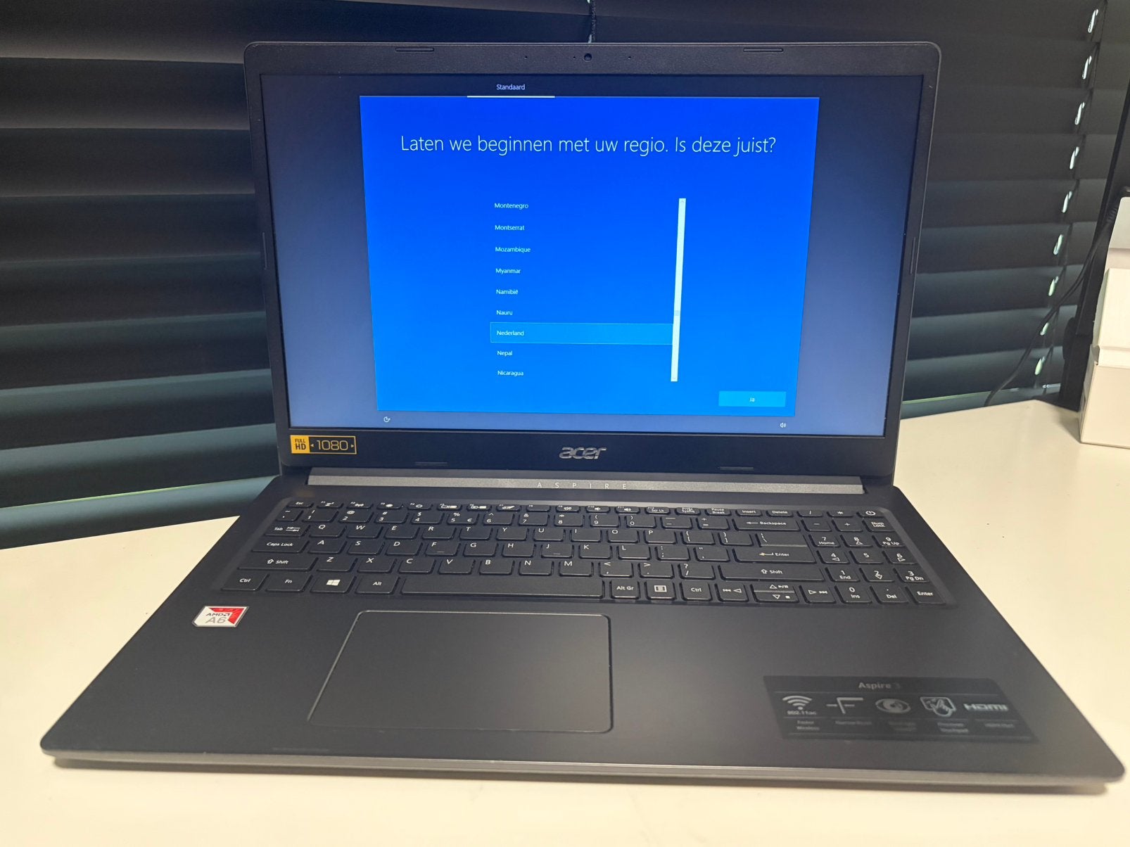 Acer Aspire 3 A315-22 - 15,6’ - AMD A6, Ophalen