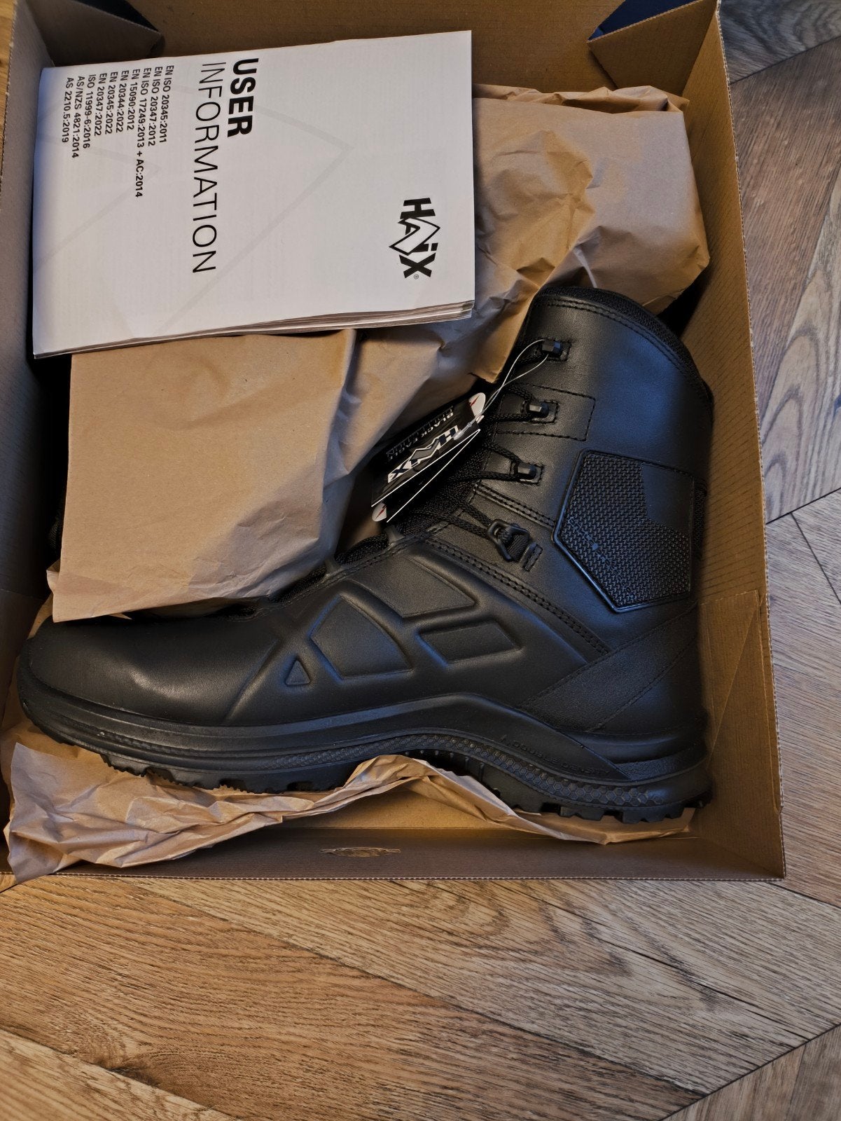 HAIX Black Eagle Tactical 2.0 GTX high/black 45, Nieuw, Ophalen of Verzenden, Werkschoenen, Zwart