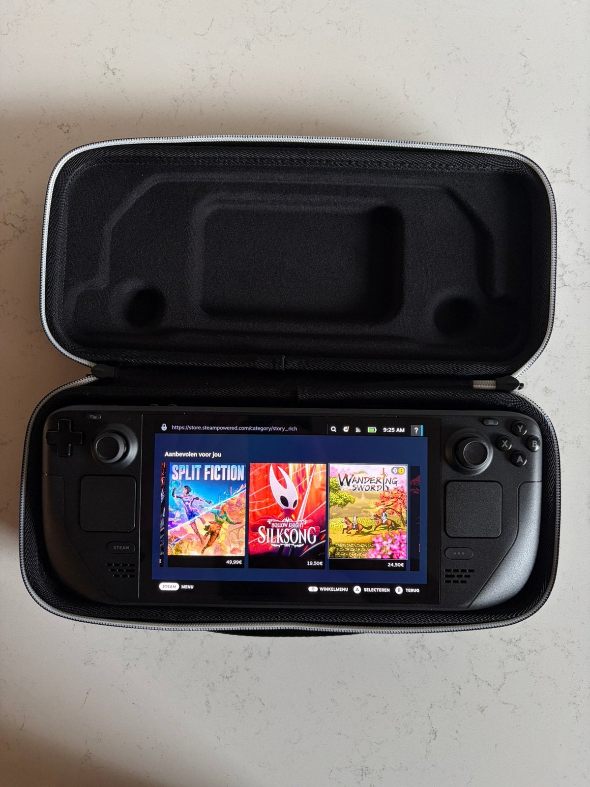 Steam Deck OLED 512GB + Originele Docking - Compleet, Spelcomputers en Games, Spelcomputers | Overige, Ophalen of Verzenden, Zo goed als nieuw