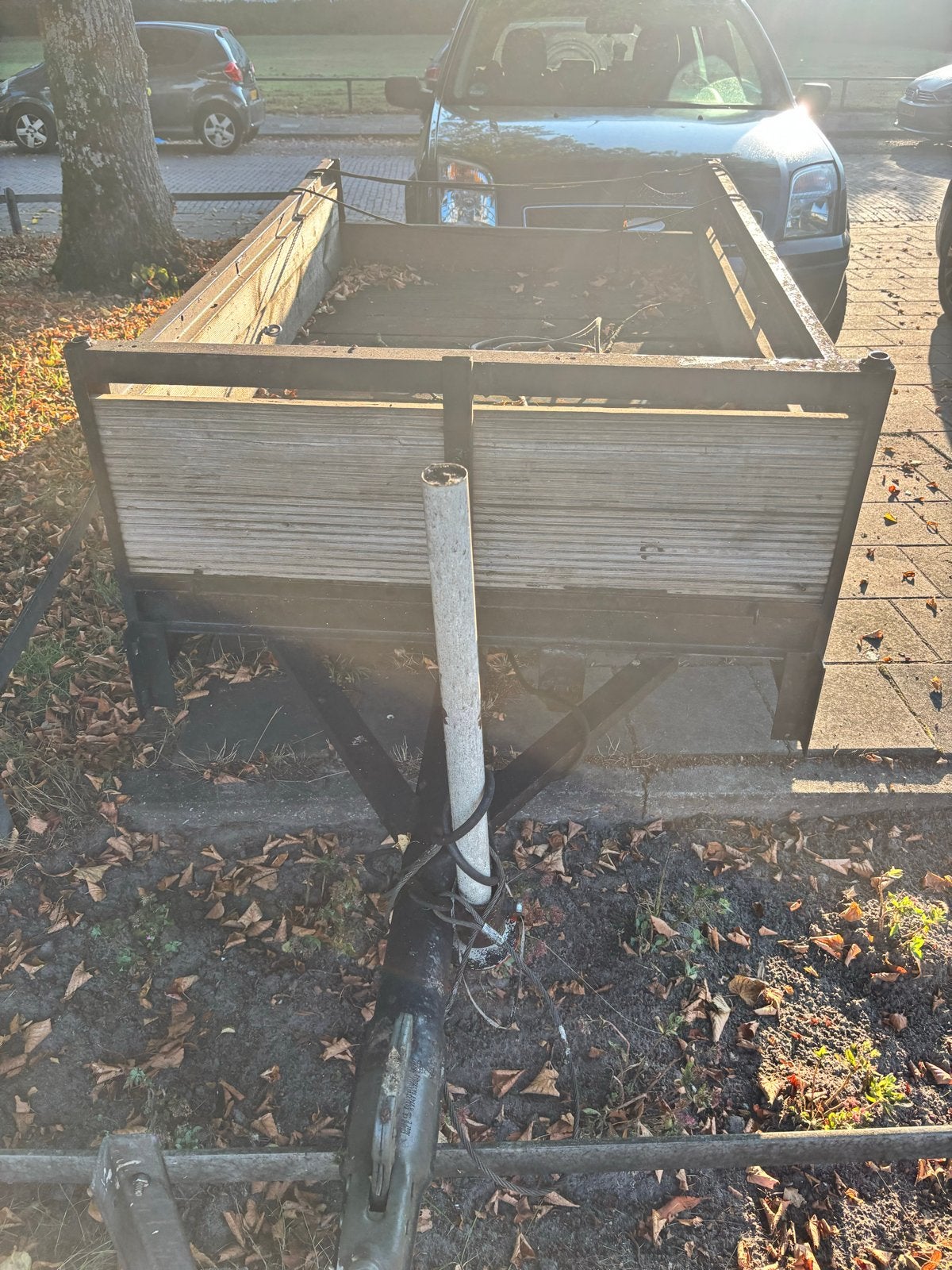 Aanhangwagen - Ideaal voor klussen en transport, Ophalen, Gebruikt
