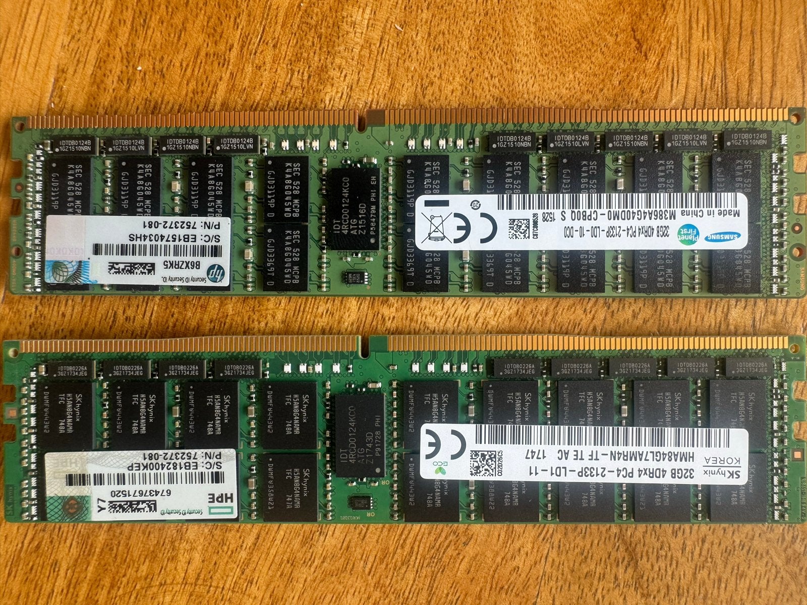 120x HPE DDR4 Server Geheugen - Origineel en Betrouwbaar, Computers en Software, RAM geheugen, Ophalen of Verzenden, Gebruikt