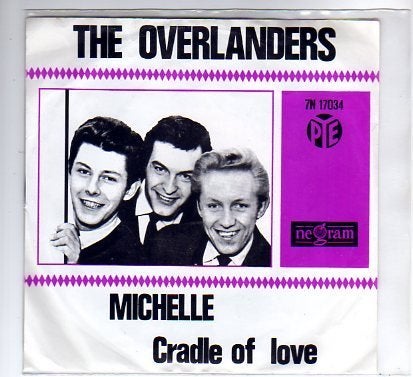 The Overlanders- Michelle Beatles, Beschermende buitenhoes, Verzenden, Zo goed als nieuw, Pop