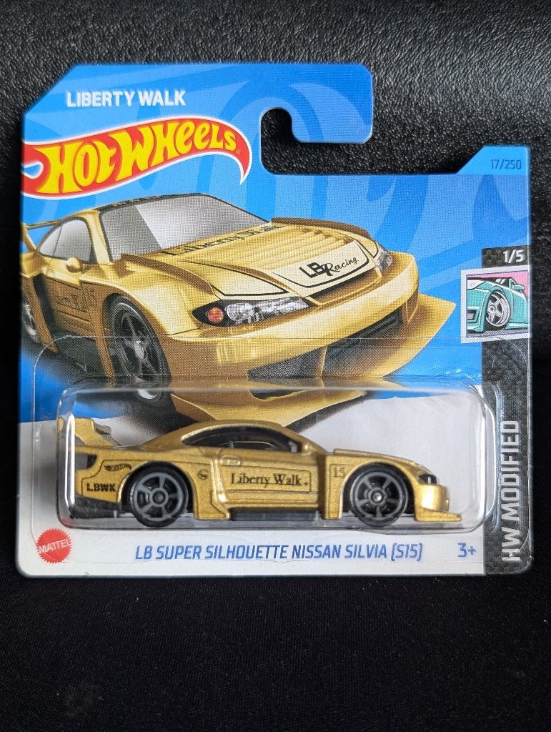 Hot Wheels Liberty Walk Super Silhouette Nissan Silvia S15, Hobby en Vrije tijd, Modelauto's | Overige schalen, Ophalen of Verzenden