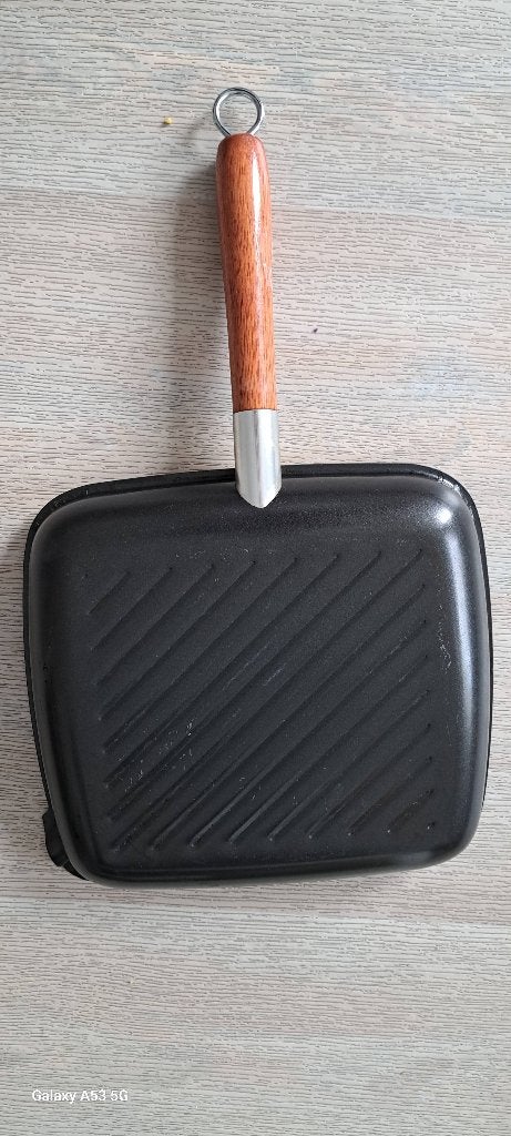 Grilpan, Ophalen, Zo goed als nieuw, Gietijzer, Overige typen