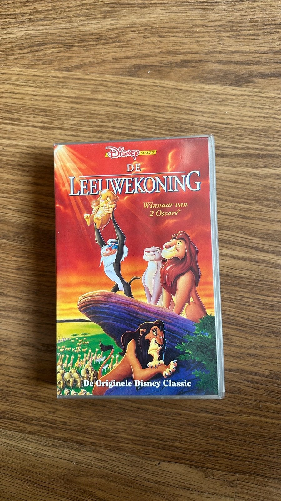 De Leeuwenkoning VHS - Originele Disney Classic, Alle leeftijden, Ophalen of Verzenden, Gebruikt, Nederlands