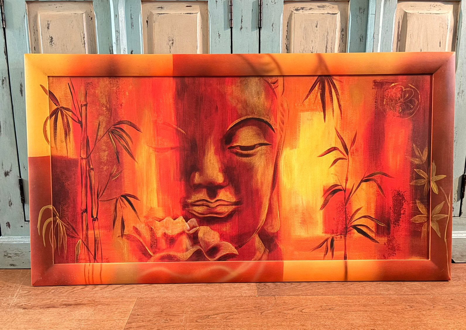 Schilderij Buda, Ophalen