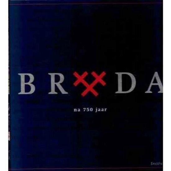 Breda na 750 jaar tegen achtergrond van jaartal 2002, Ophalen of Verzenden, 20e eeuw of later, Zo goed als nieuw