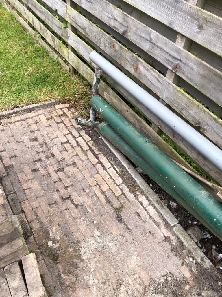 Aluminium waslijnpalen, Ophalen, Gebruikt, Overige typen