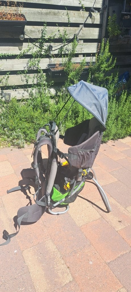 Draagrugzak | Deuter Kid Comfort 1, Kinderen en Baby's, Babydragers en Draagdoeken, Gebruikt, Rug, Draagzak, Ophalen