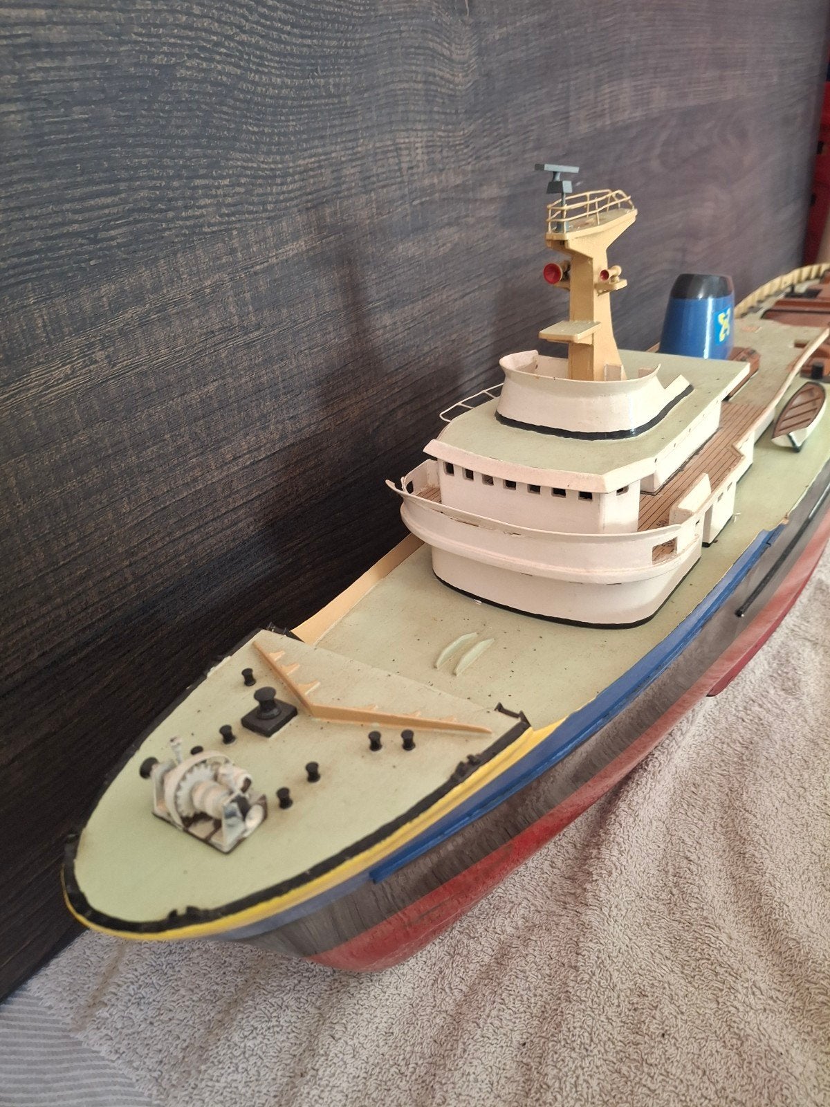 Sleepboot de  Zwarte zee, Ophalen of Verzenden
