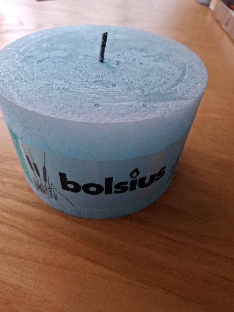 Bolsius kaars - outdoor, Ophalen of Verzenden, Nieuw, Kaars, 9 cm