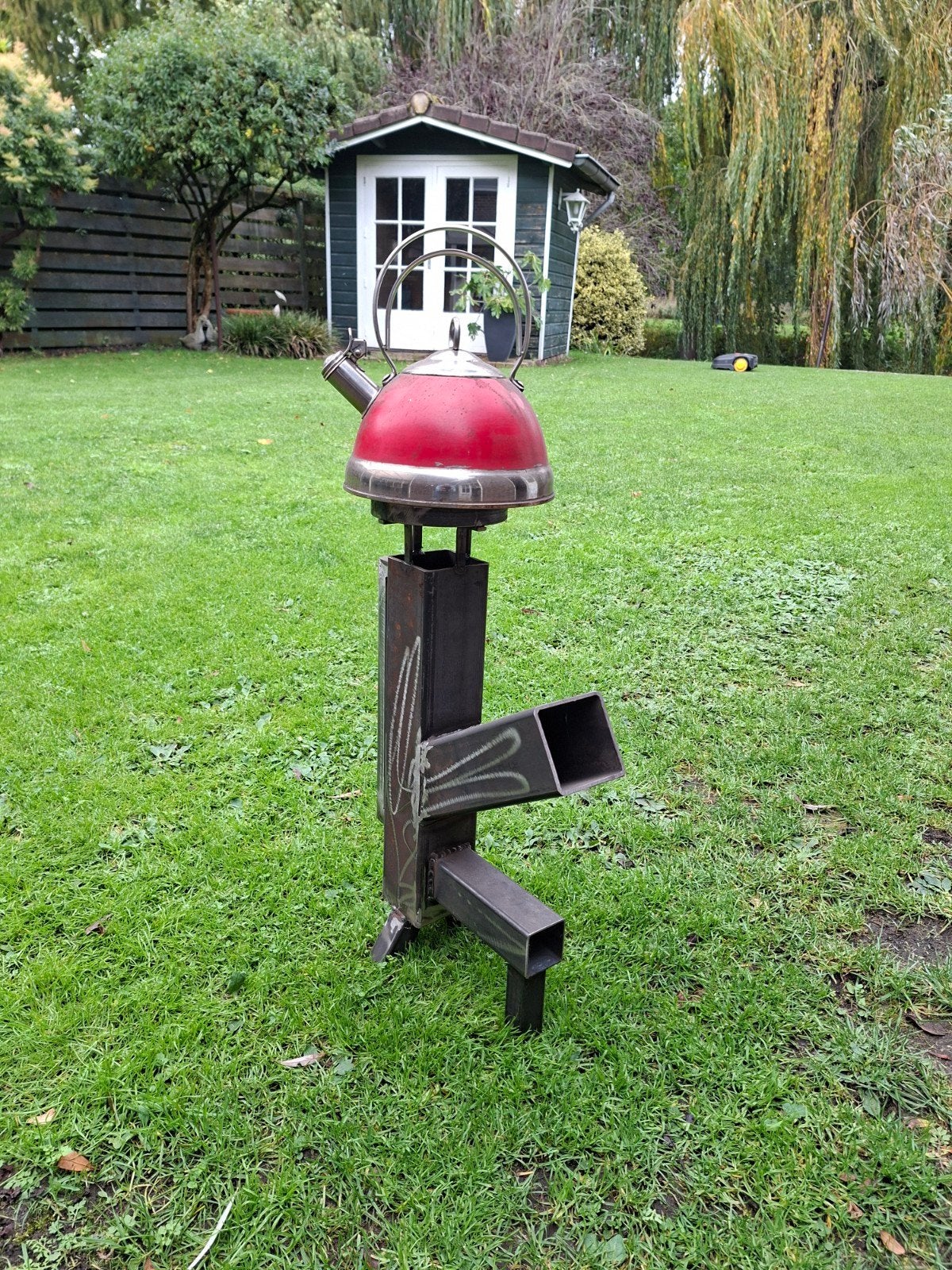 buitenkachel ROCKET stove, Ophalen of Verzenden