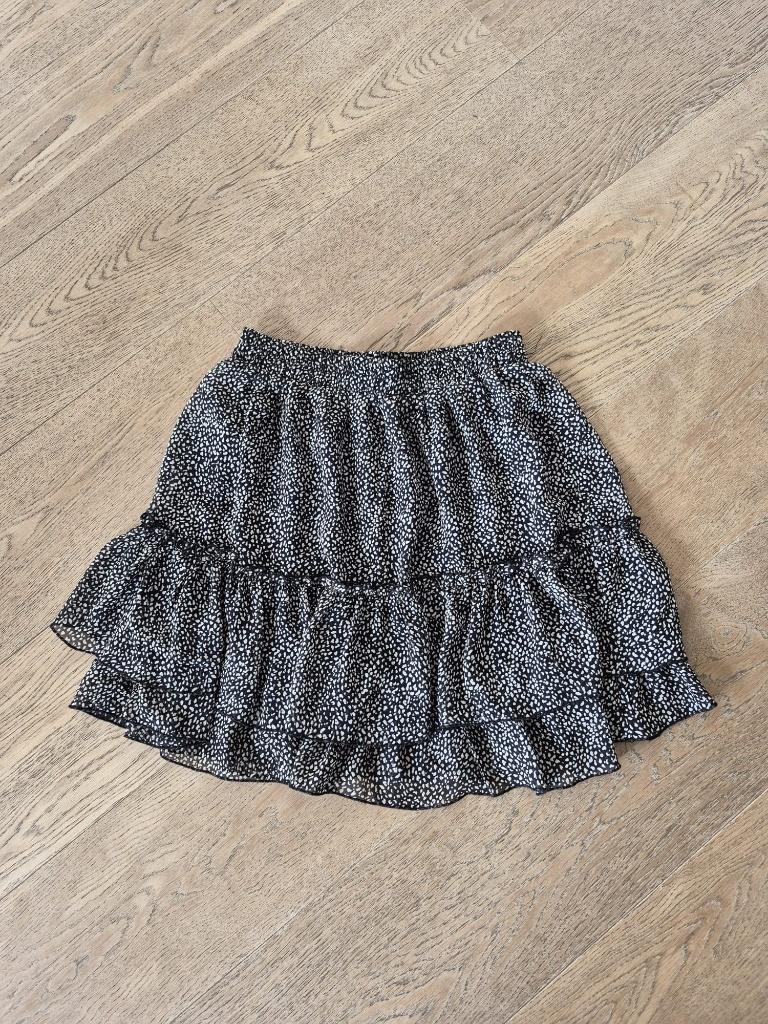 Rok By Clara maat M dames - zwart / wit, Kleding | Dames, Rokken, Maat 38/40 (M), Zwart, Ophalen of Verzenden, Zo goed als nieuw