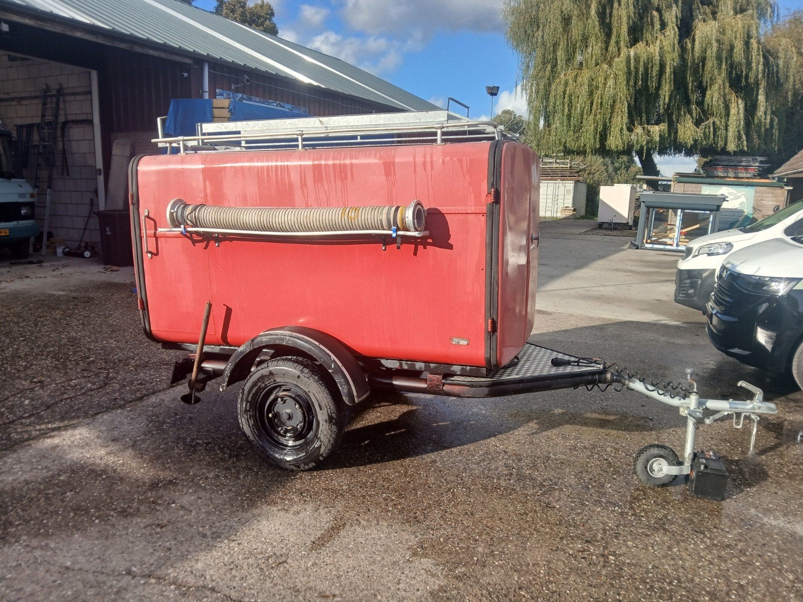 unieke brandweer aanhanger verlengd, Ophalen, Gebruikt, ., .