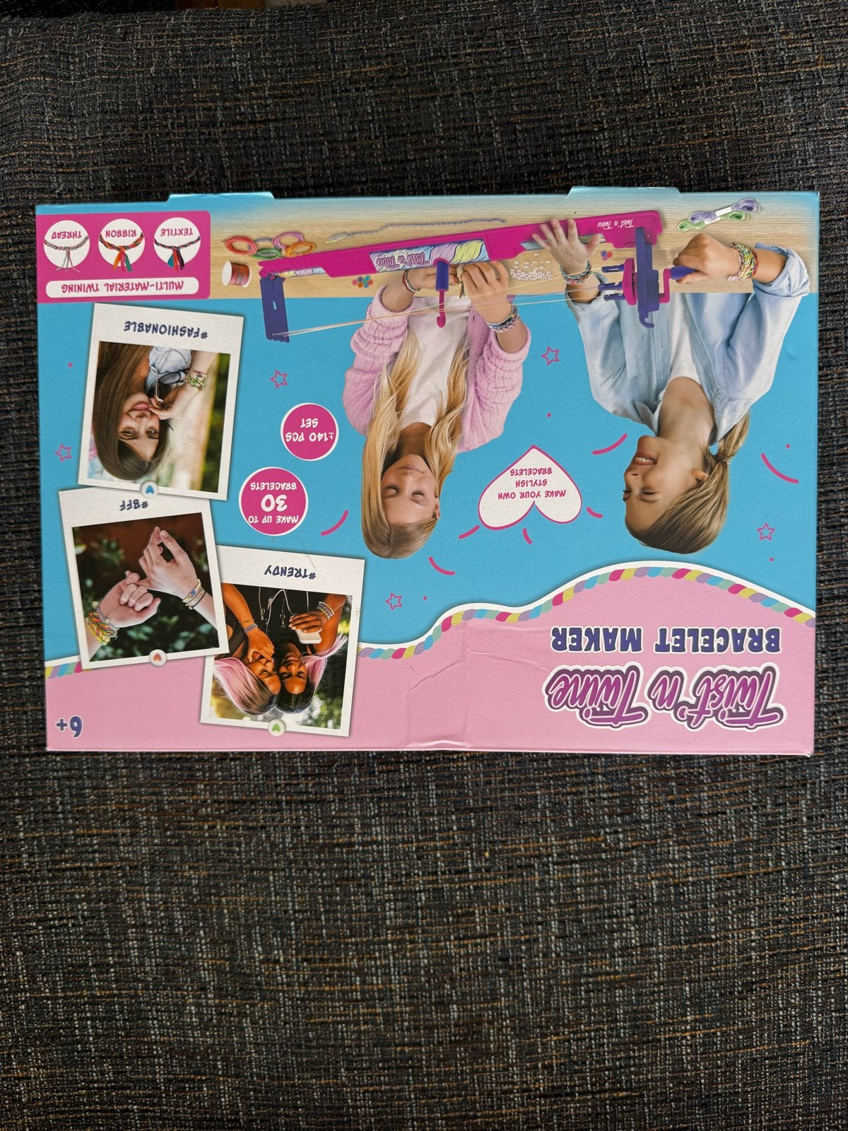 Twist 'n Twine Armband Maker - Maak je eigen stijlvolle armb, Ophalen of Verzenden, Nieuw, Knutselen