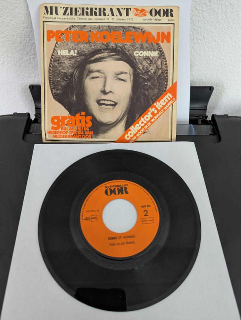 Peter Koelewijn - Hela ( oor vinyl single), Ophalen of Verzenden, Gebruikt, Pop