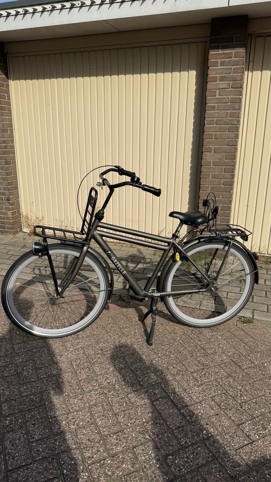 Gazelle Transportfiets - 3 versnellingen met tasdrager, Ophalen, Versnellingen, Gazelle, Trommelrem