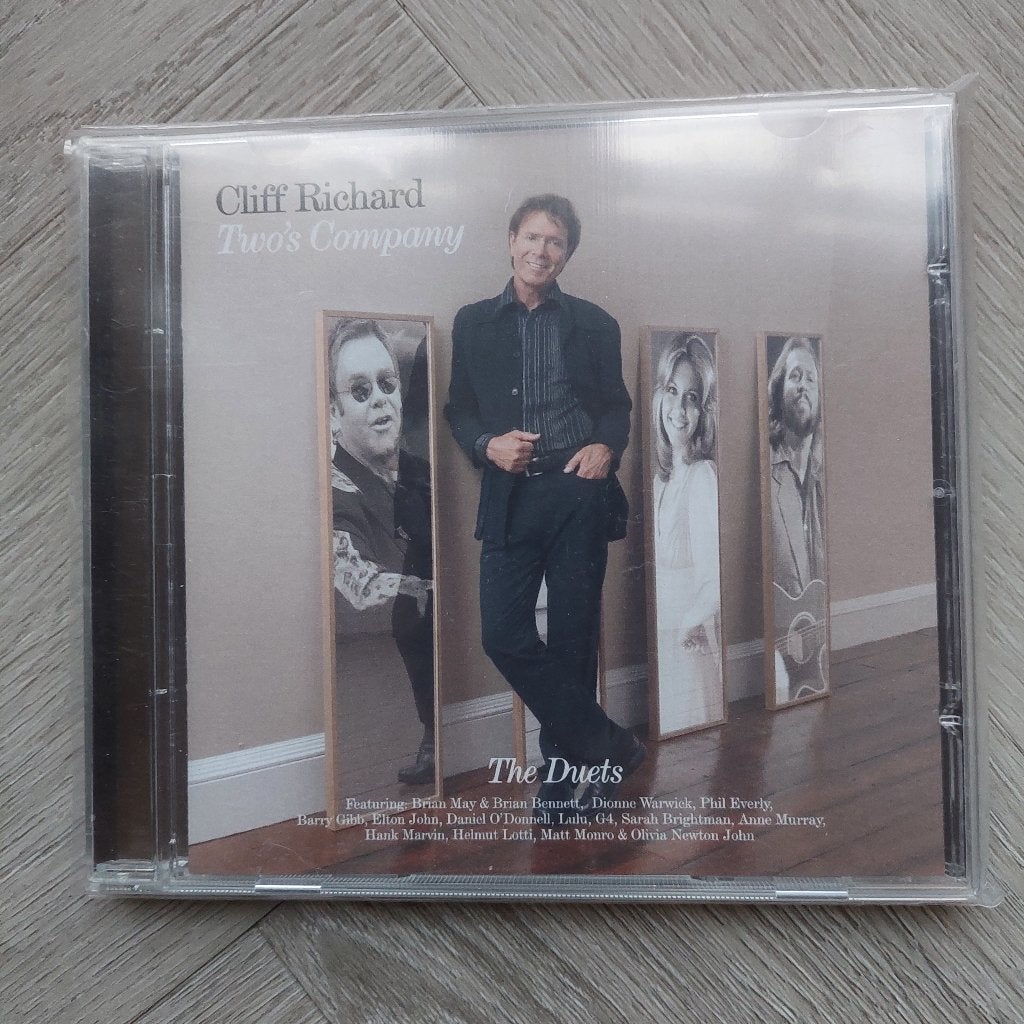 Cliff Richard / Two's Company (The Duets), Nieuwstaat, Cd's en Dvd's, Cd's | Pop, Pop, Ophalen of Verzenden, Inclusief doosje