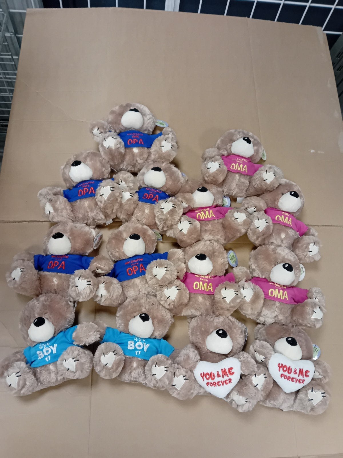 Partij Diverse Knuffelberen, Overige typen, Nieuw, Ophalen of Verzenden, .