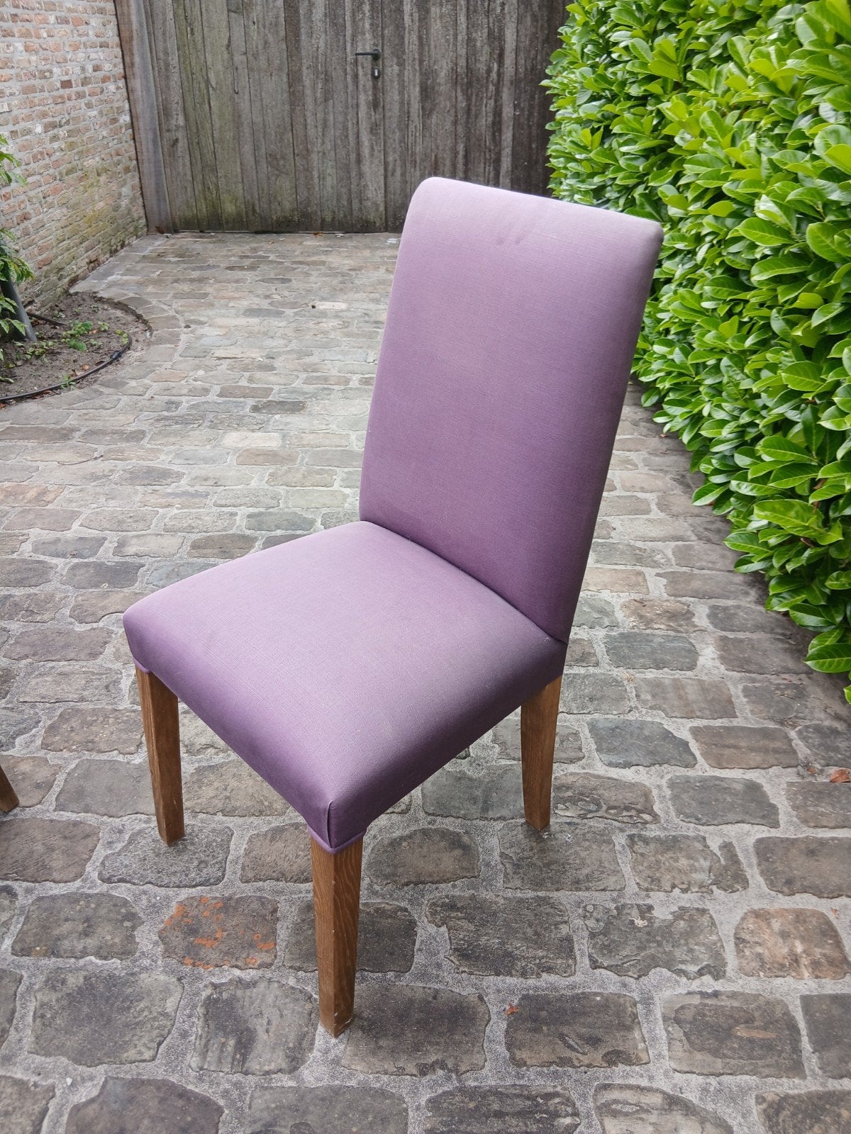 4 paarse stoelen Flamant, Ophalen of Verzenden, Overige kleuren