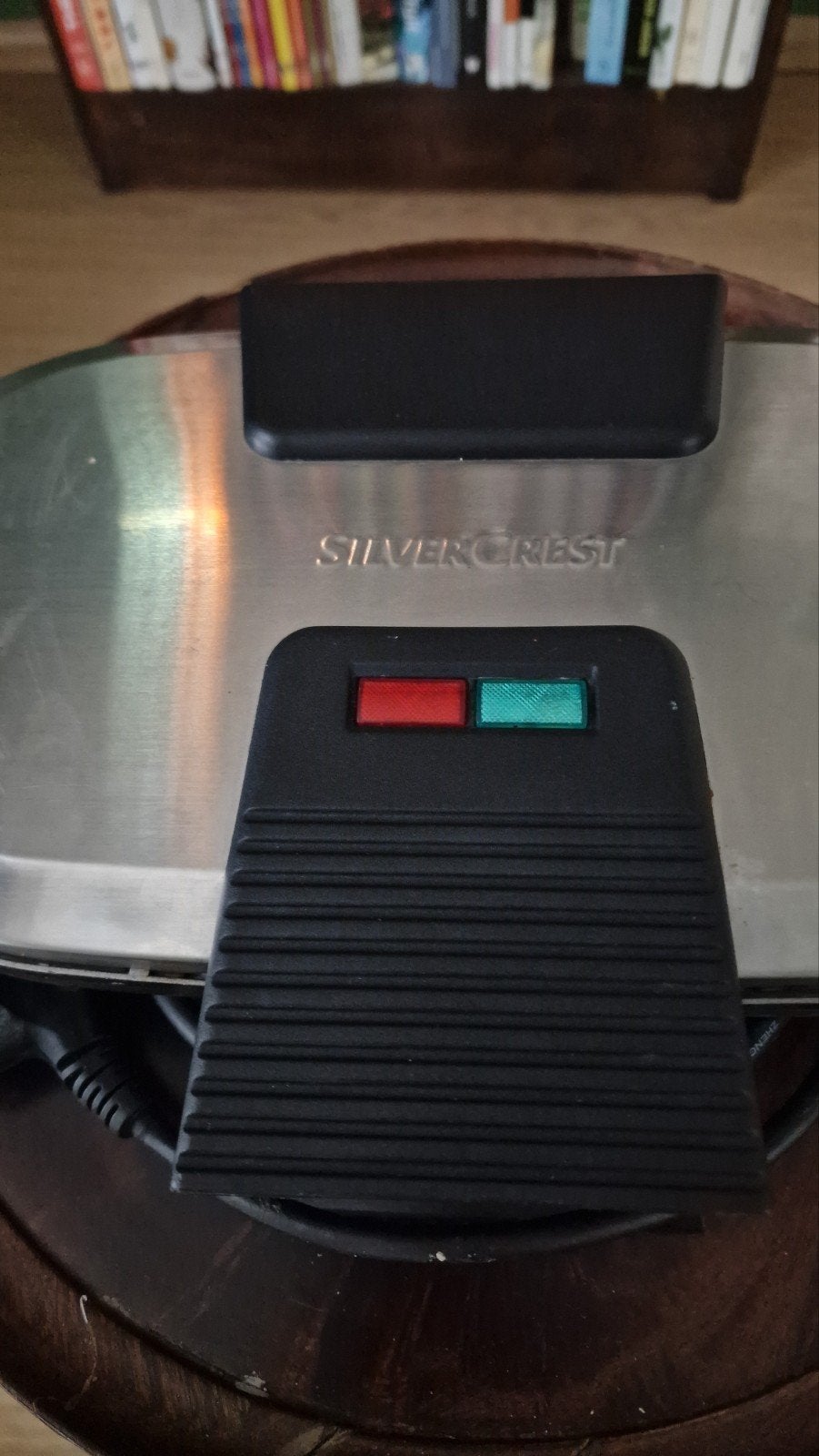 SilverCrest Wafelijzer - Hartjeswafels, Witgoed en Apparatuur, Wafelijzers, Ophalen of Verzenden, Gebruikt