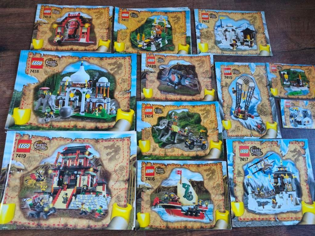 Lego grote complete partij Oriënt expedition, Compleet, Overige thema's, Lego, Ophalen of Verzenden
