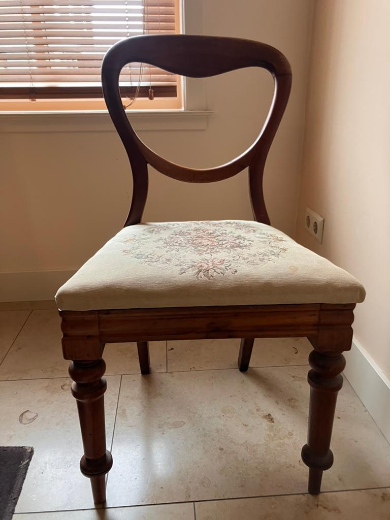 Biedermeier stoelen 4 stuks, Ophalen of Verzenden