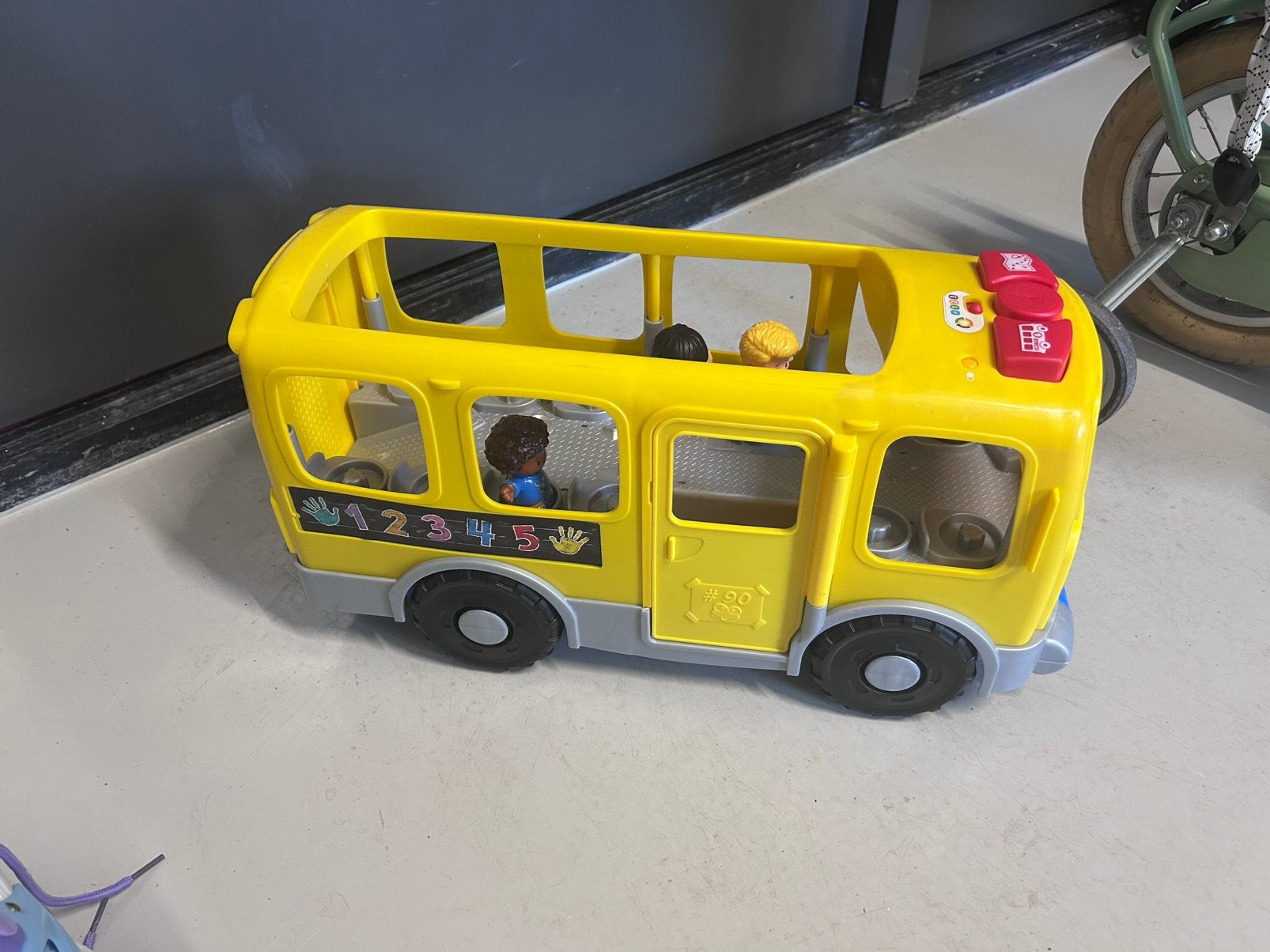 Fisher price XL bus speelgoed, Ophalen, Zo goed als nieuw