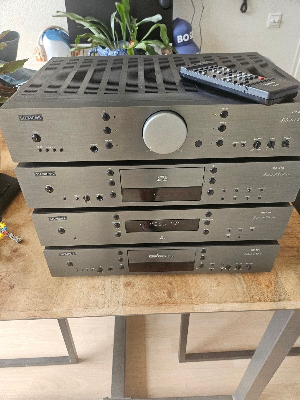 ZELDZAAM SIEMENS STEREO SET, Ophalen of Verzenden, Zo goed als nieuw, Overige merken