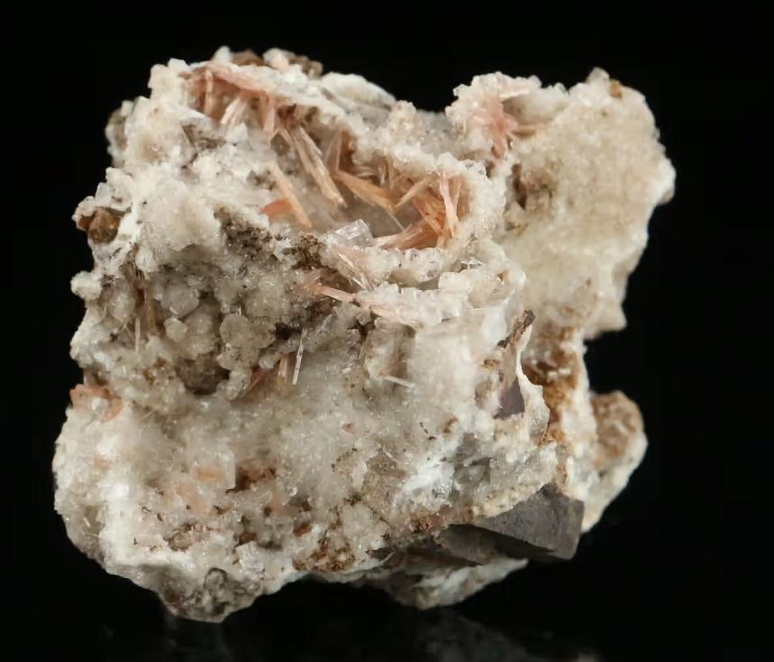 INESIET + BARIET + CALCIET  =. VERKOCHT !, Ophalen of Verzenden, Mineraal