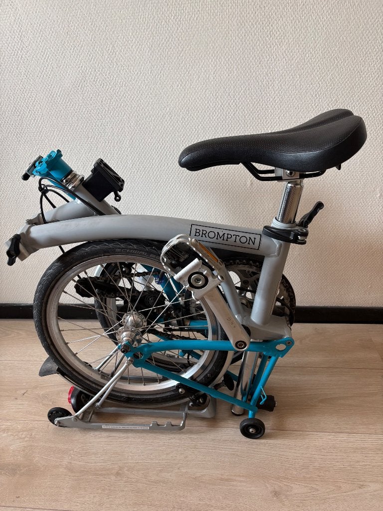 Brompton Vouwfiets, Fietsen en Brommers, Fietsen | Vouwfietsen, Ophalen, Gebruikt, Brompton, Velgrem